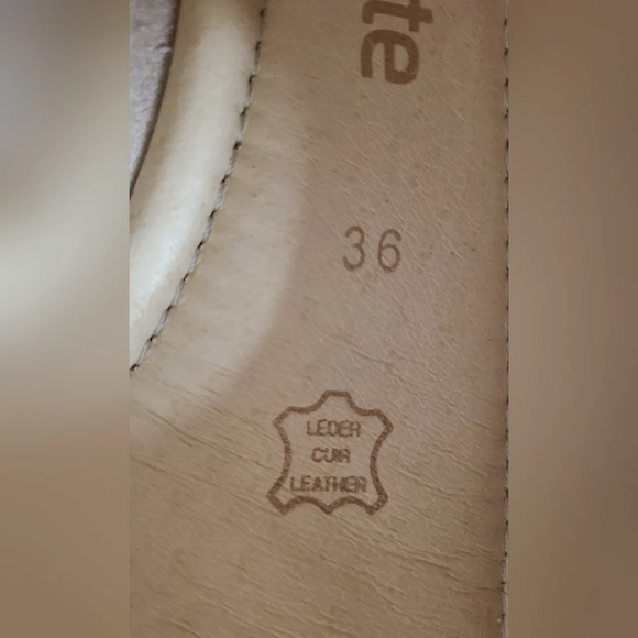 Ladies Remonte Leather Floral Wedges Open Back Sandals Size 5.5 US 36EU - Picture 9 of 9